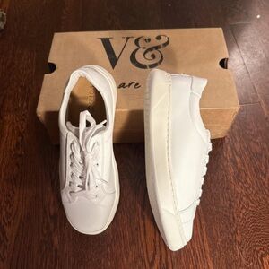 White Leather Sneakers